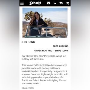 I am selling a lamb skin leather jacket I have never worn.